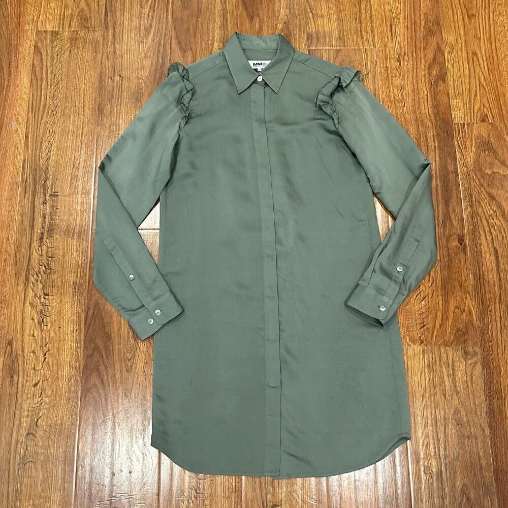 MM6 Maison Margiela button up shirtdress